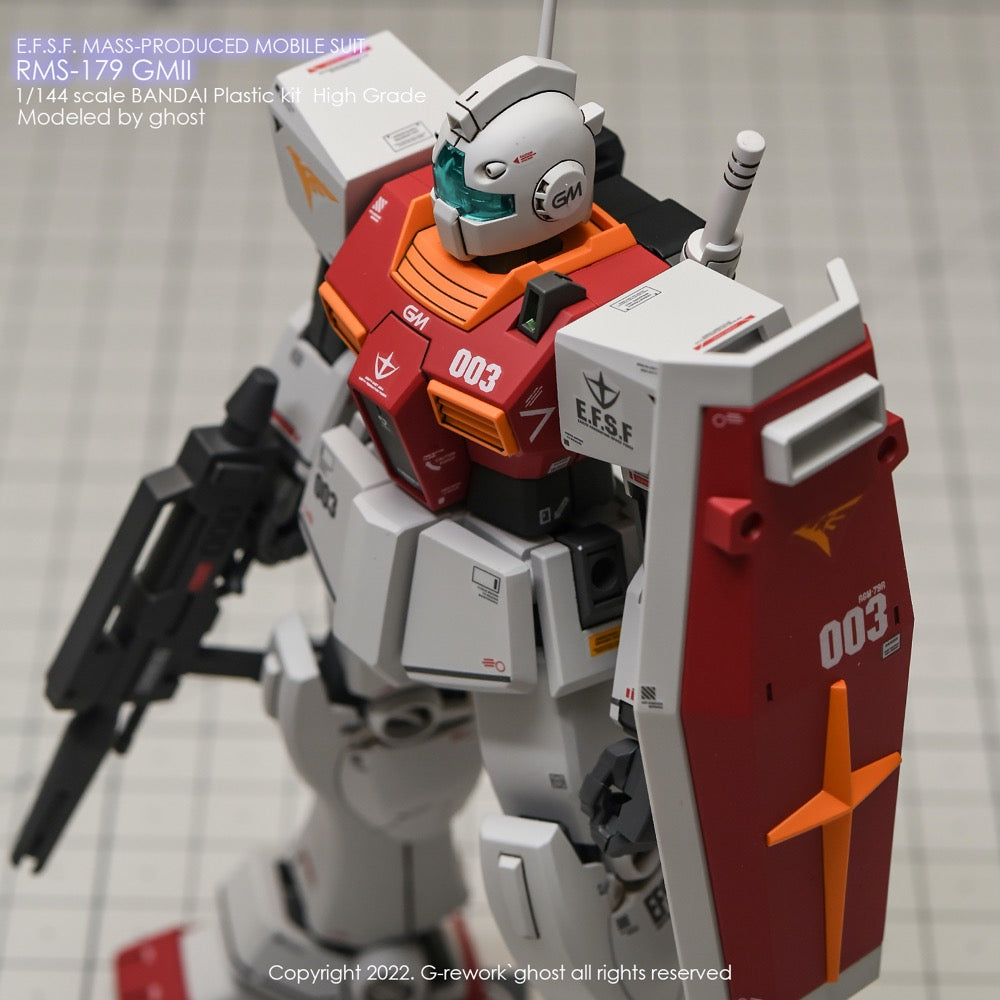 G-Rework CD-H131 Premium Decal for HG Rms-179 Gmii