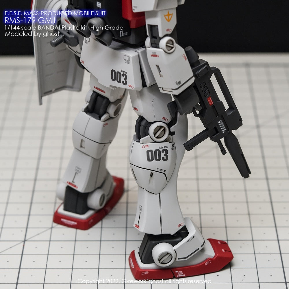 G-Rework CD-H131 Premium Decal for HG Rms-179 Gmii