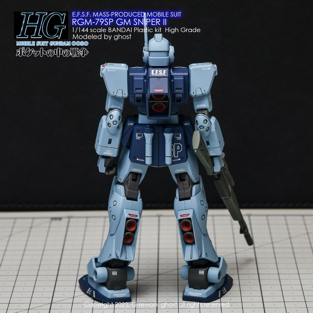 G-Rework CD-H146 Premium Decal for HG RGm-79Sp Gm Sniper2