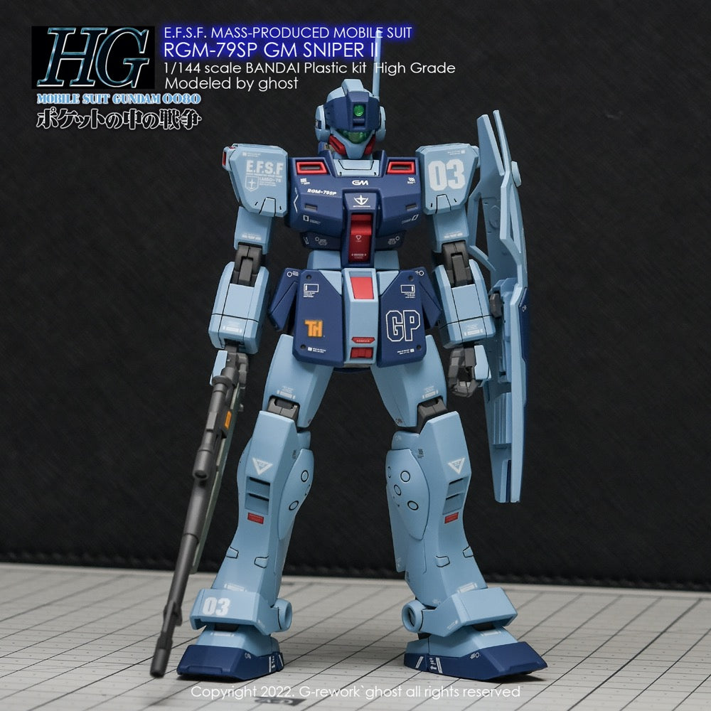 G-Rework CD-H146 Premium Decal for HG RGm-79Sp Gm Sniper2
