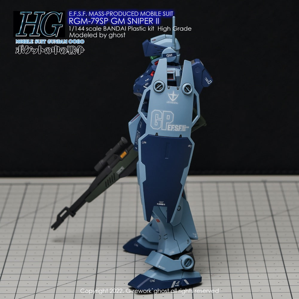 G-Rework CD-H146 Premium Decal for HG RGm-79Sp Gm Sniper2