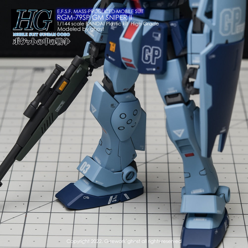G-Rework CD-H146 Premium Decal for HG RGm-79Sp Gm Sniper2
