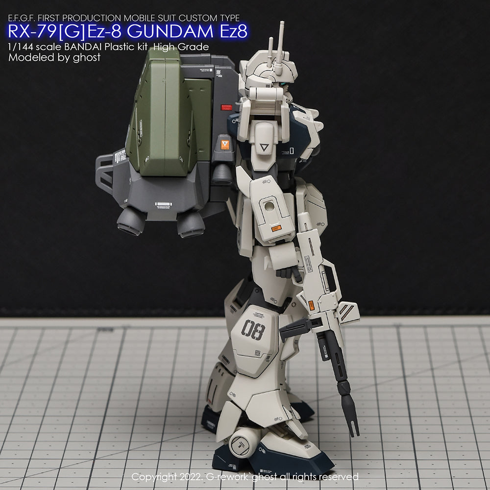 G-Rework CD-H155 Premium Decal for HG 08Team Rx-79Gez-8 Gundam