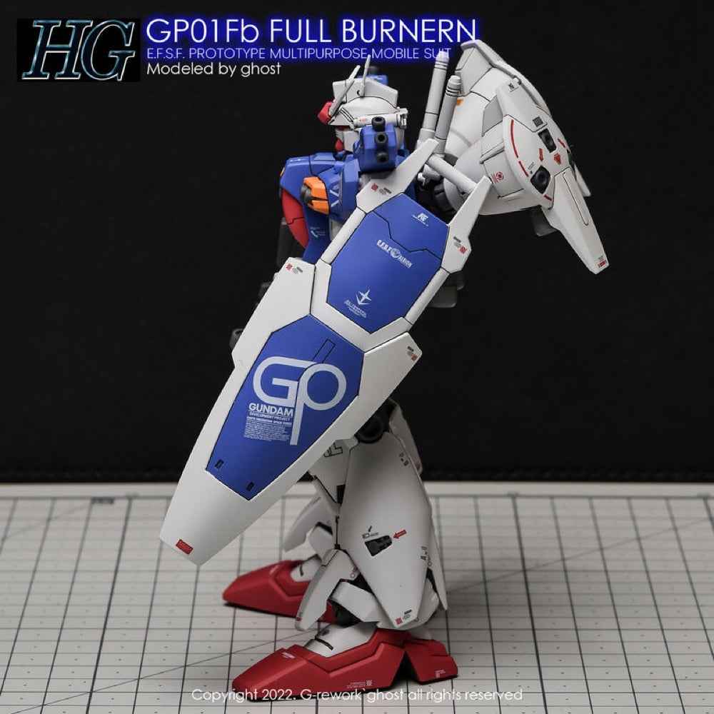 G-Rework CD-H18 Premium Decal for HG Gundam GP01Fb Full Burnern