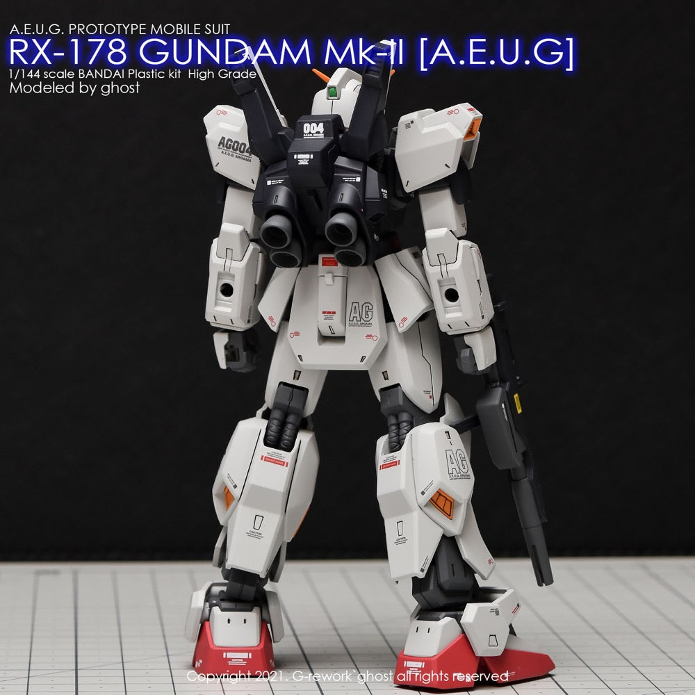 G-Rework CD-H193 Premium Decal for HG Gundam Mk-2 (A.E.U.G.)