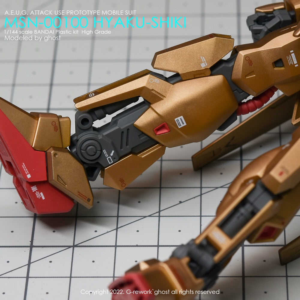 G-Rework CD-H200 Premium Decal for HG Hyaku-Shiki (Revive Ver.)
