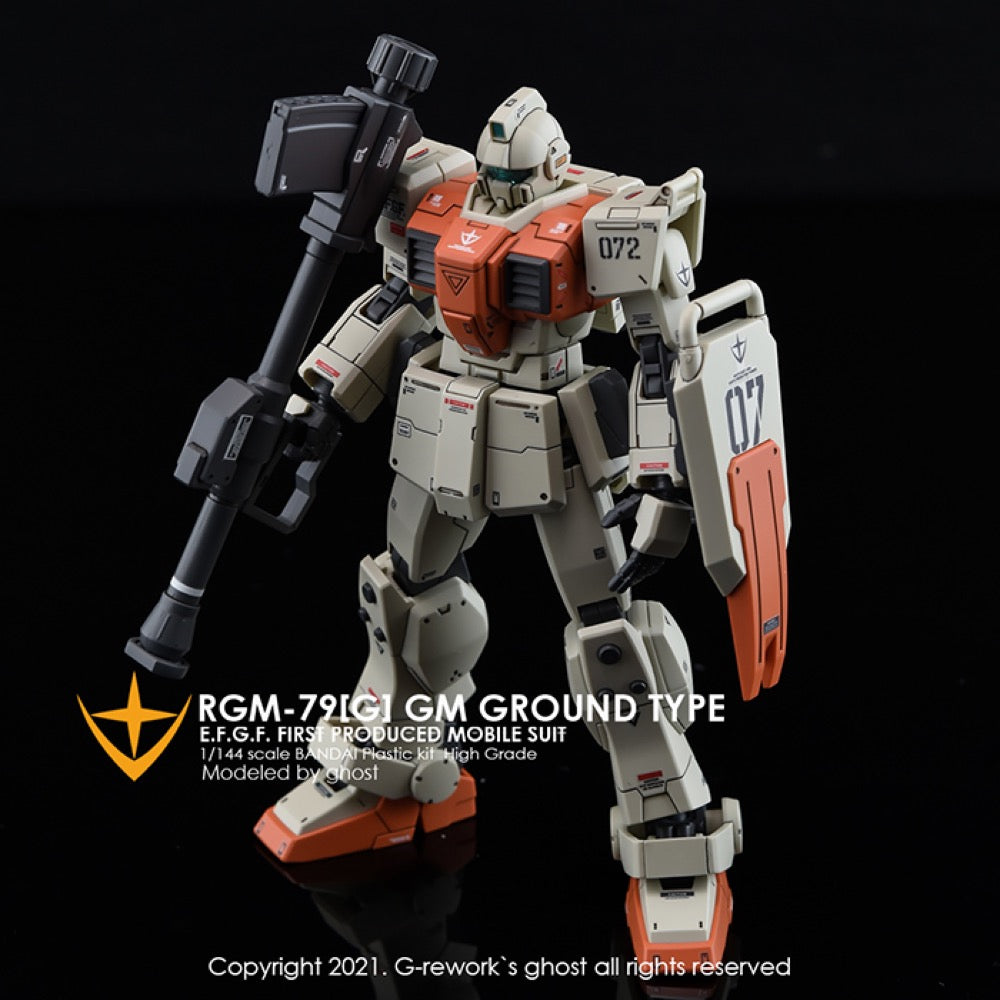 G-Rework CD-H202 Premium Decal for HG 07 Team Ground Type RGm-79G