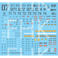 G-Rework CD-H202 Premium Decal for HG 07 Team Ground Type RGm-79G