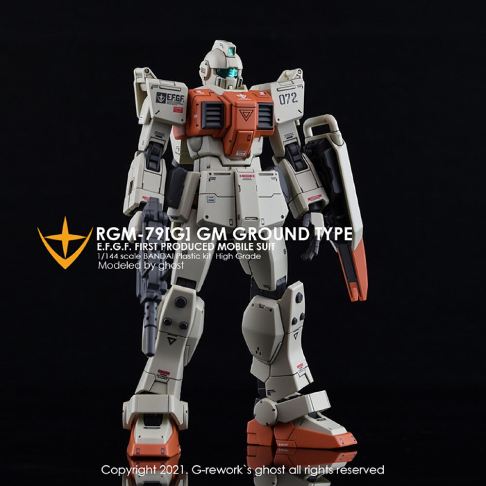 G-Rework CD-H202 Premium Decal for HG 07 Team Ground Type RGm-79G