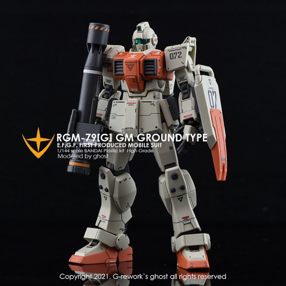 G-Rework CD-H202 Premium Decal for HG 07 Team Ground Type RGm-79G