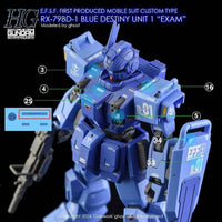 G-Rework CD-H207 Premium Decal for HG RX-79 BD-01 Blue Destiny
