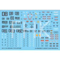 G-Rework CD-H210 Premium Decal for HG 08 Team Ground Type Gundam