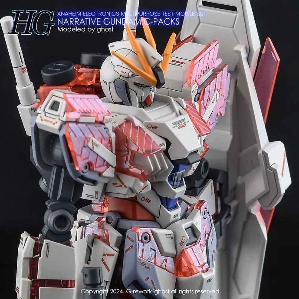 G-Rework CD-H222 Premium Decal for HG RX-9/C Narrative Gundam C-Pack