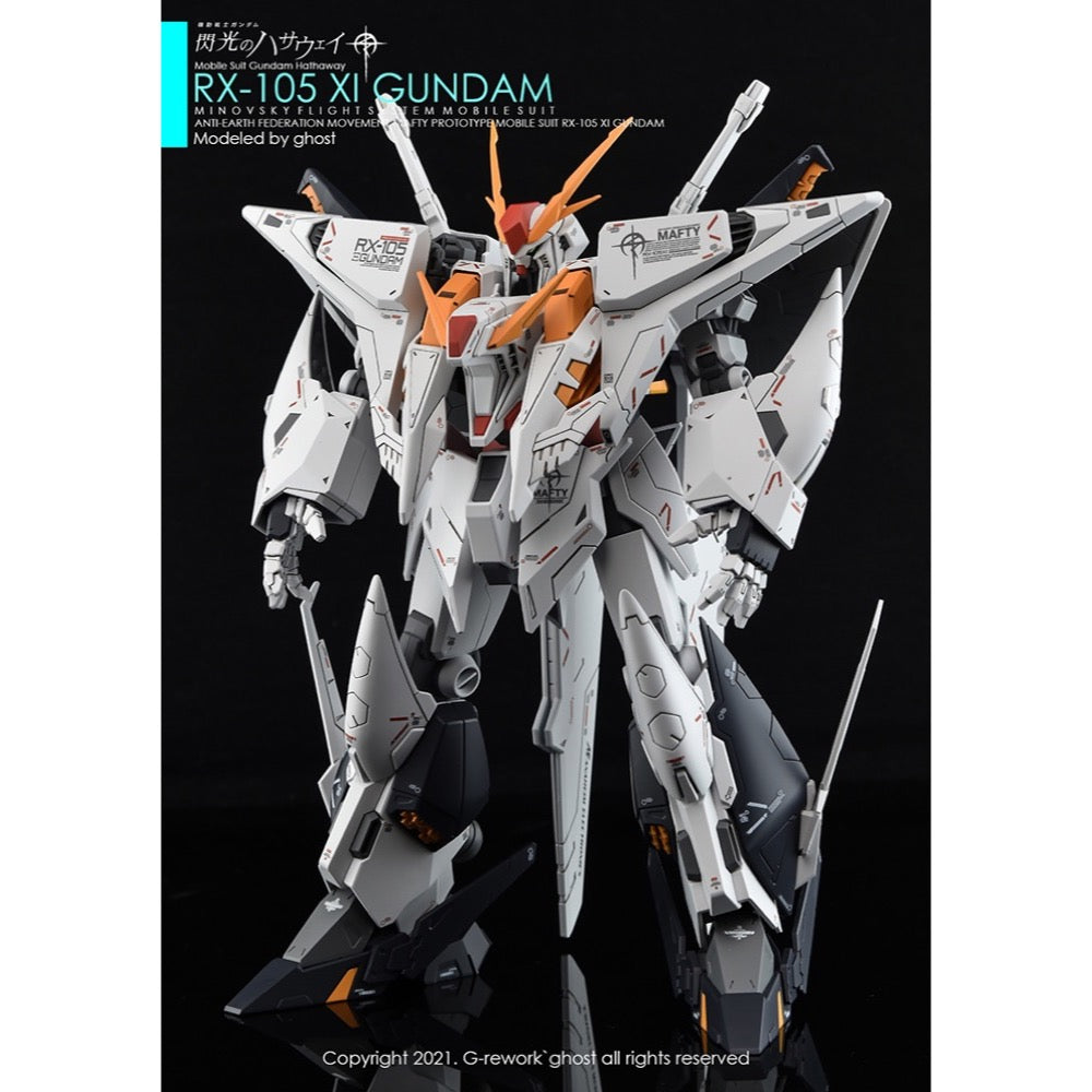G-Rework CD-H238 Premium Decal for HG Rx-105 Xi Gundam
