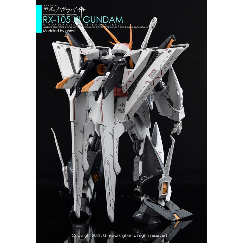 G-Rework CD-H238 Premium Decal for HG Rx-105 Xi Gundam