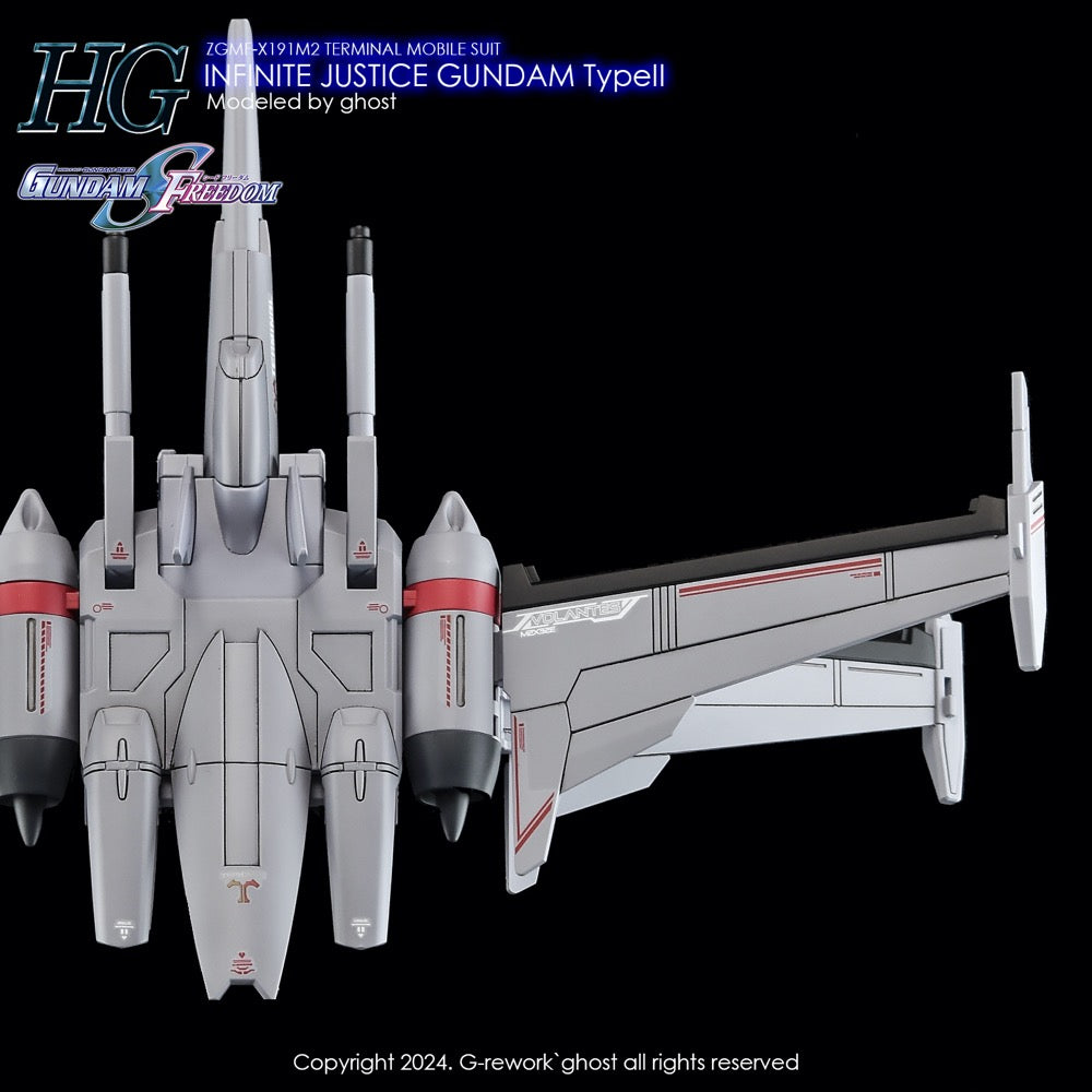 G-Rework CD-H251 Premium Decal for HG Seed Infinite Justice Gundam Type 2