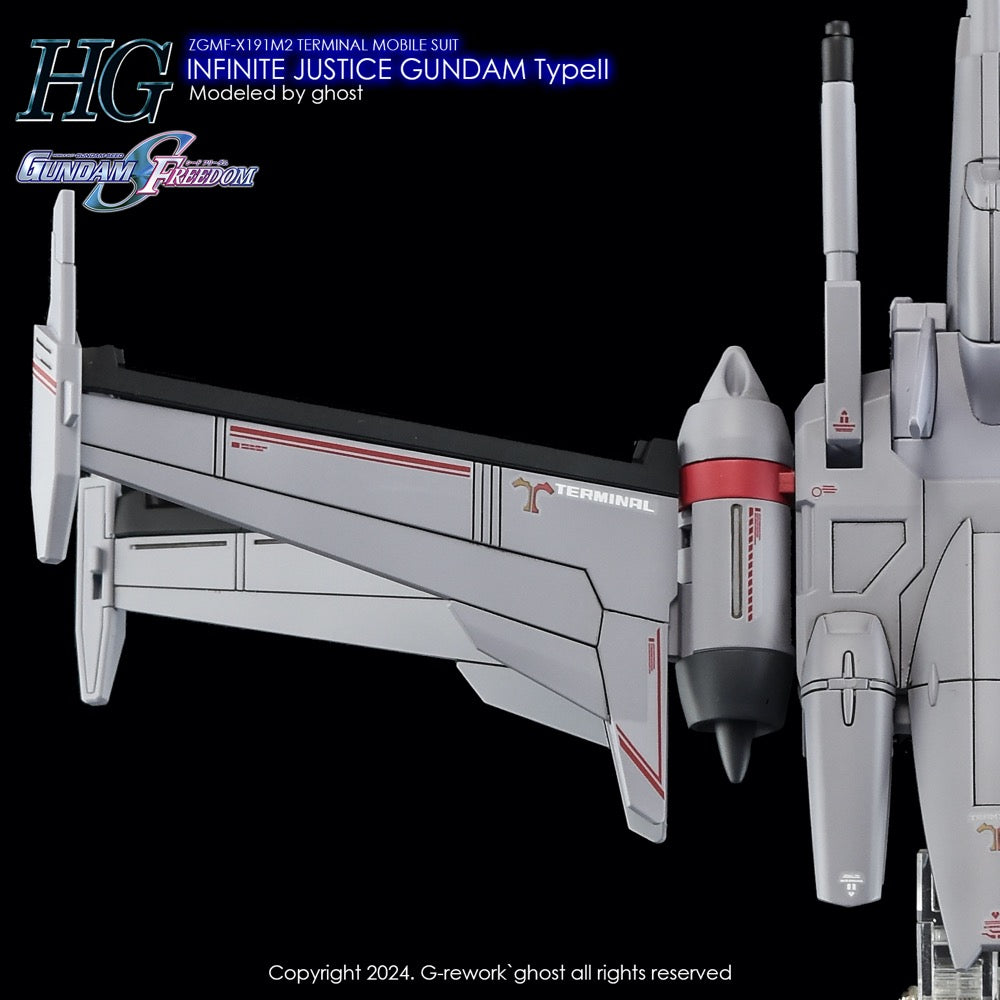G-Rework CD-H251 Premium Decal for HG Seed Infinite Justice Gundam Type 2