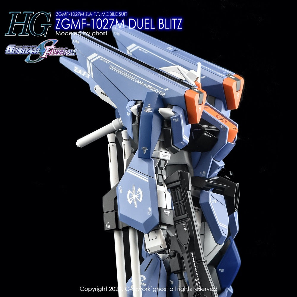 G-Rework CD-H252 Premium Decal for HG Seed Duel Blitz Gundam