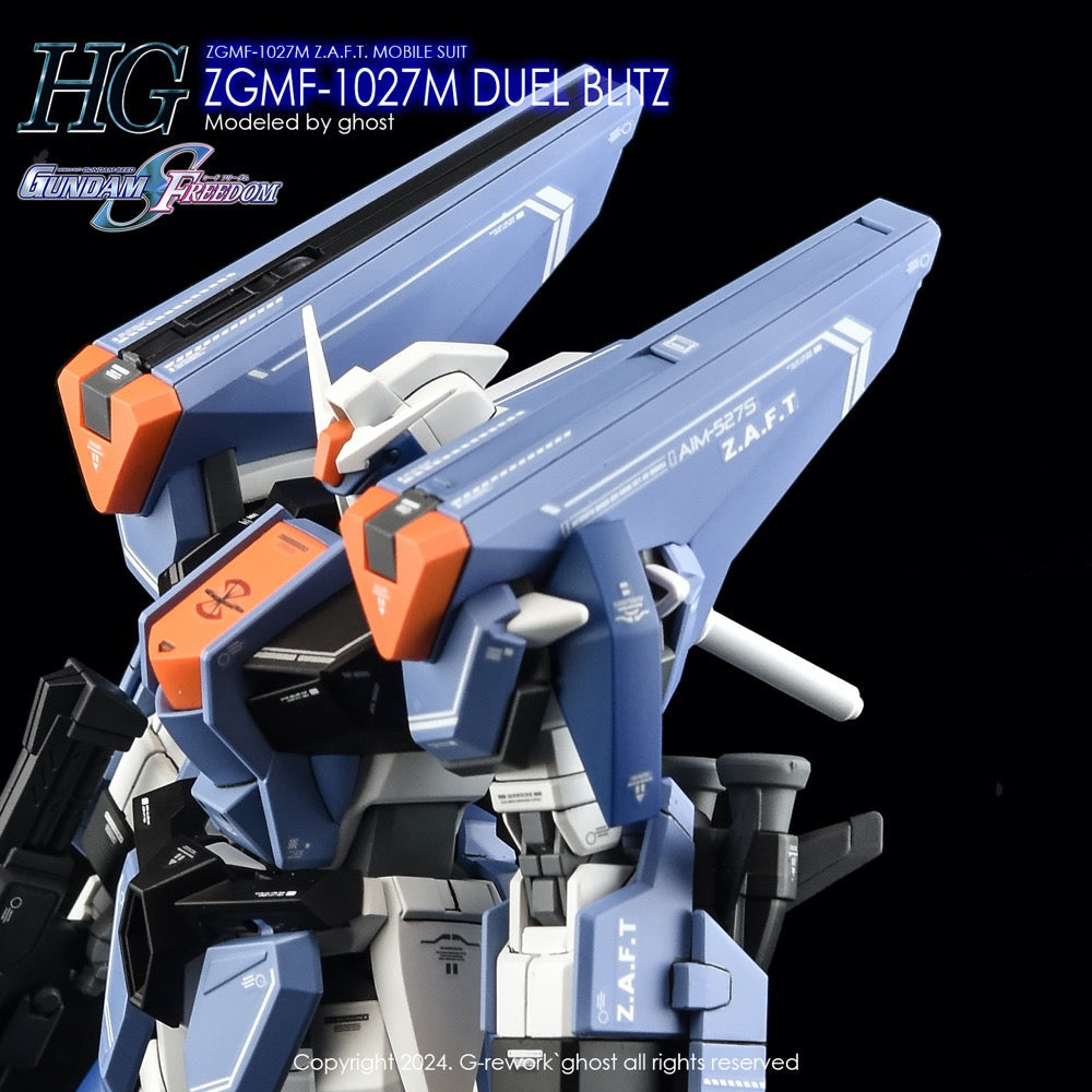 G-Rework CD-H252 Premium Decal for HG Seed Duel Blitz Gundam