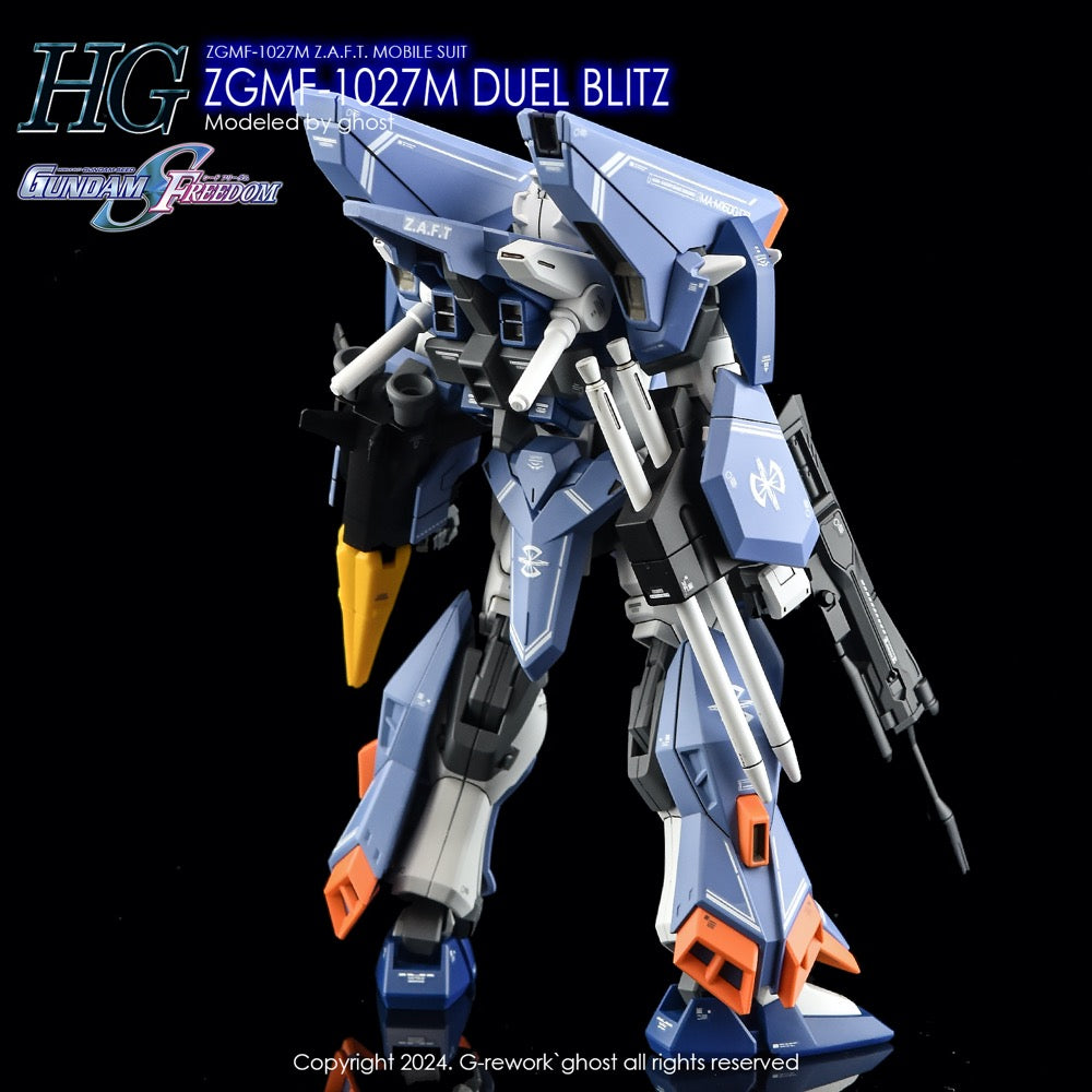 G-Rework CD-H252 Premium Decal for HG Seed Duel Blitz Gundam