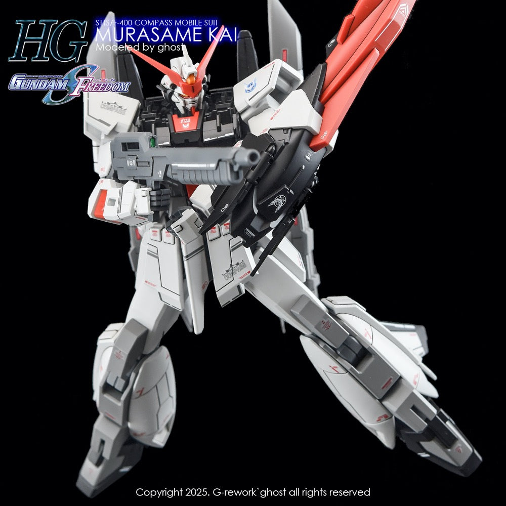 G-Rework CD-H256 Premium Decal for HG Seed Murasame Kai