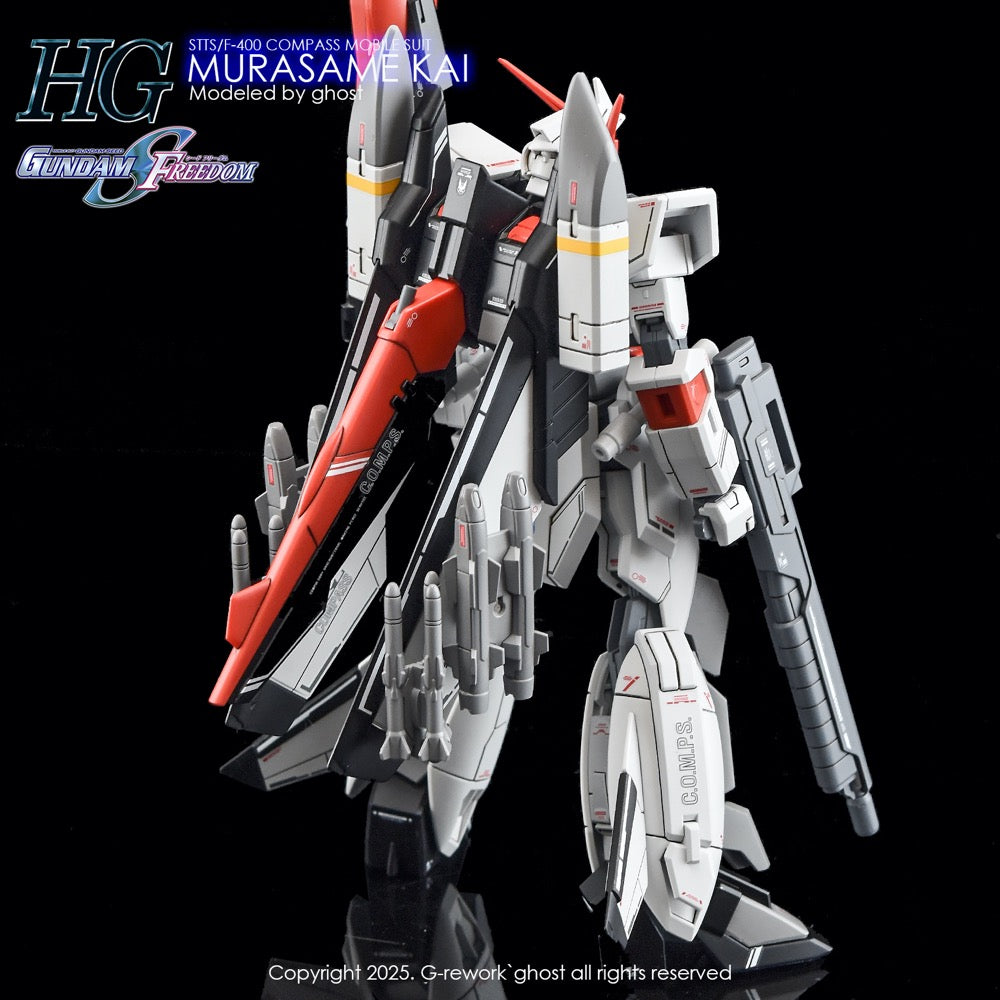 G-Rework CD-H256 Premium Decal for HG Seed Murasame Kai