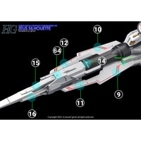 G-Rework CD-H258 Premium Decal for HG Zeus Silhouette