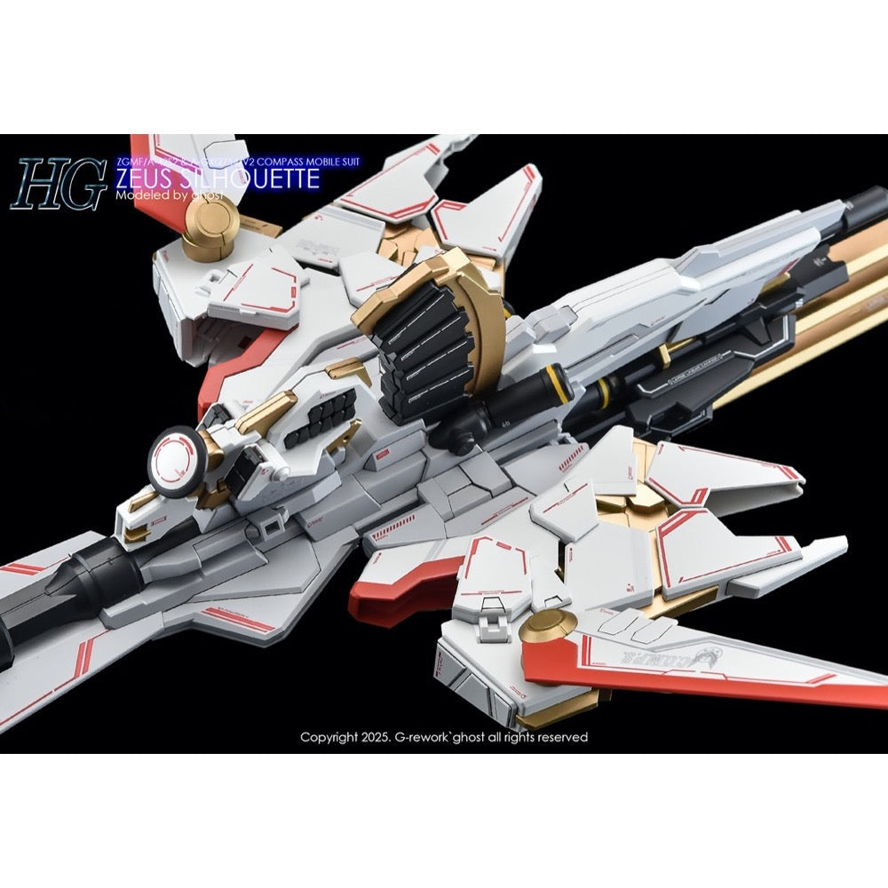 G-Rework CD-H258 Premium Decal for HG Zeus Silhouette