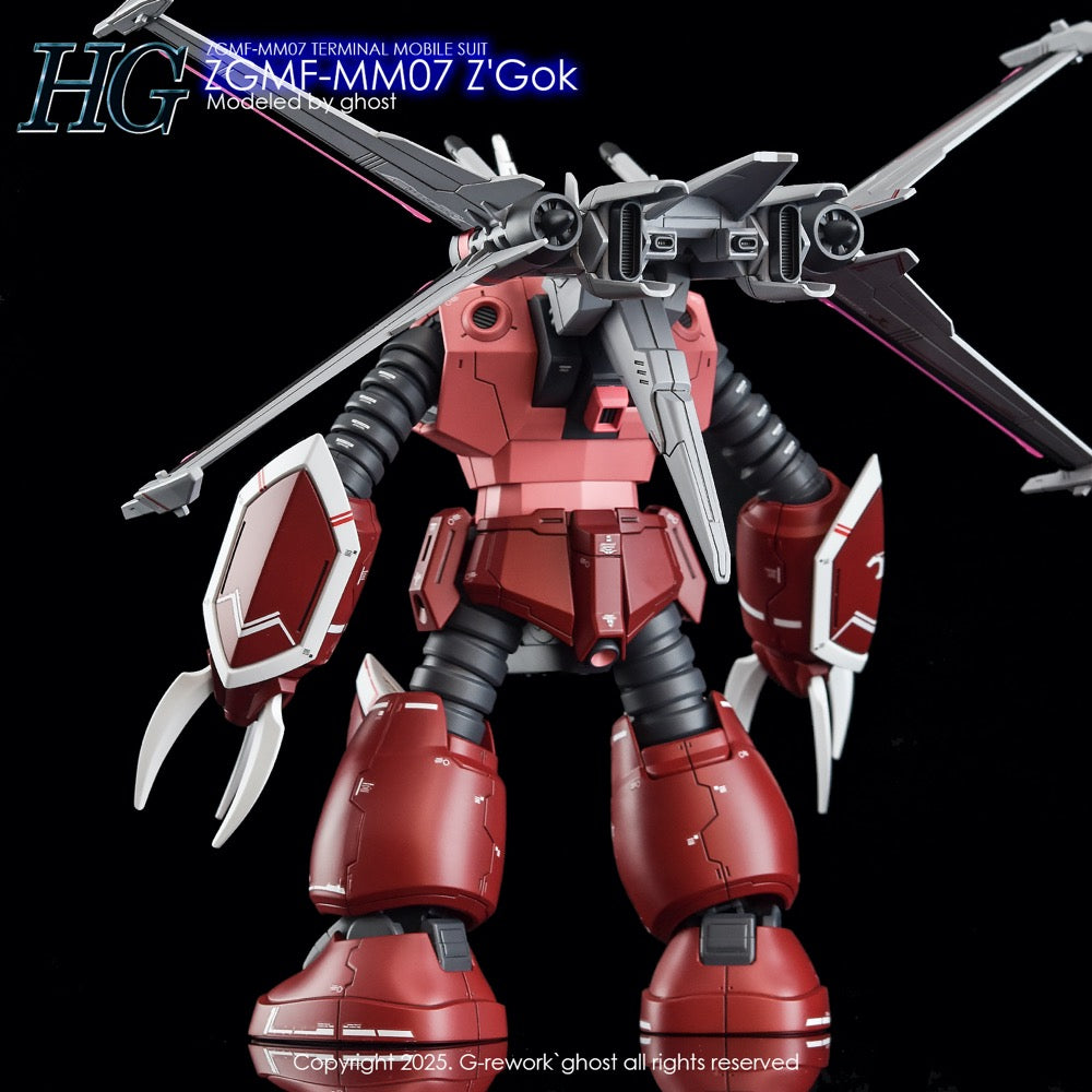 G-Rework CD-H260 Premium Decal for HG Seed Z`Gok