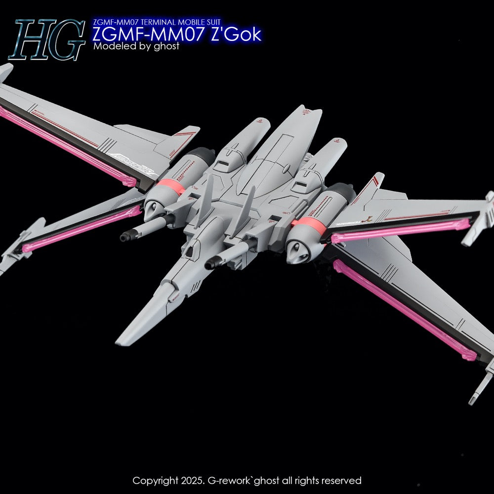 G-Rework CD-H260 Premium Decal for HG Seed Z`Gok