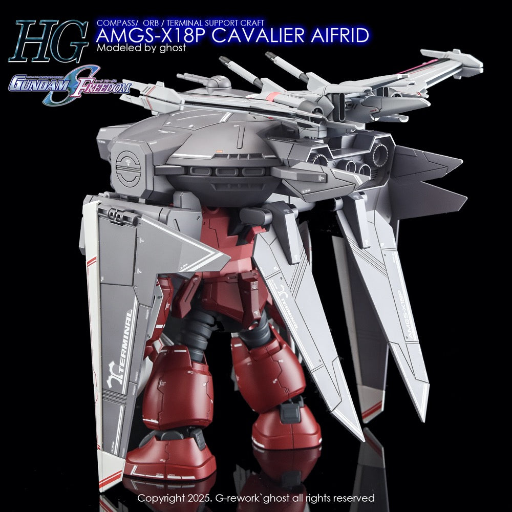 G-Rework CD-H260-CA Premium Decal for HG Seed Cavalier Aifrid