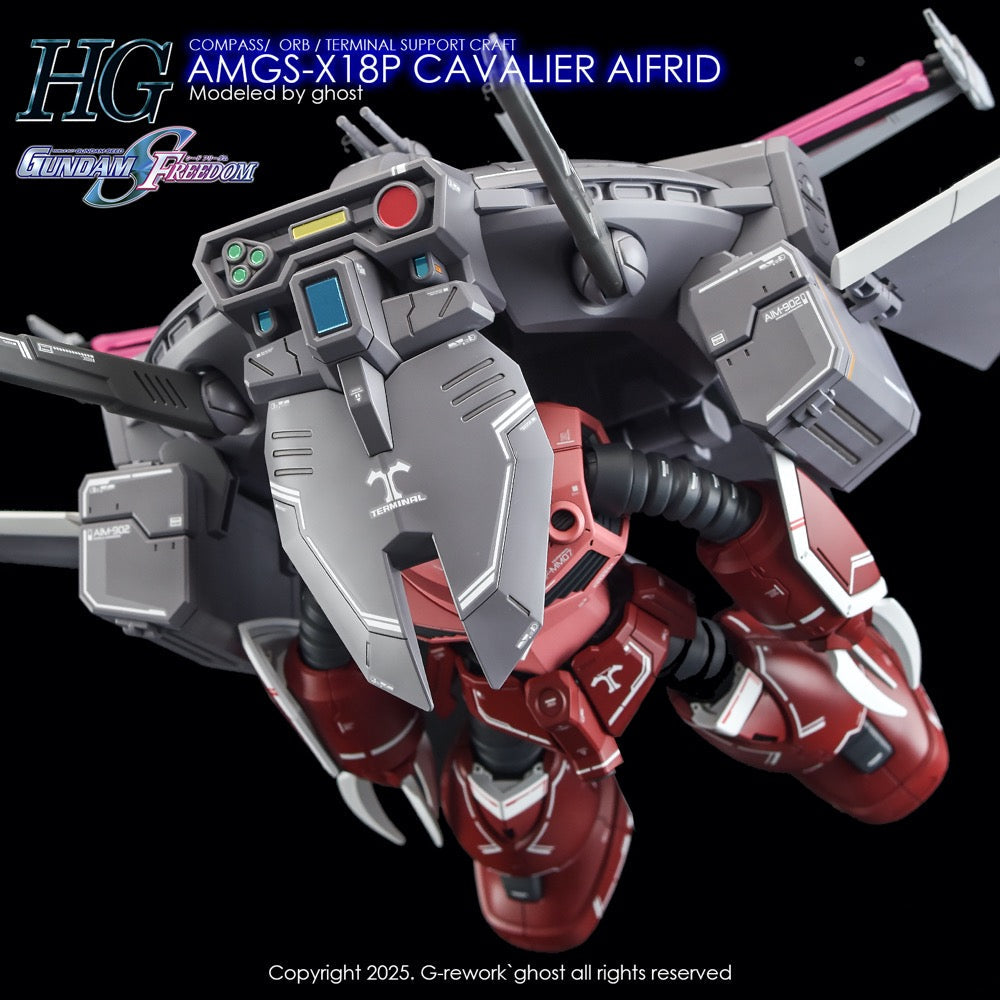 G-Rework CD-H260-CA Premium Decal for HG Seed Cavalier Aifrid