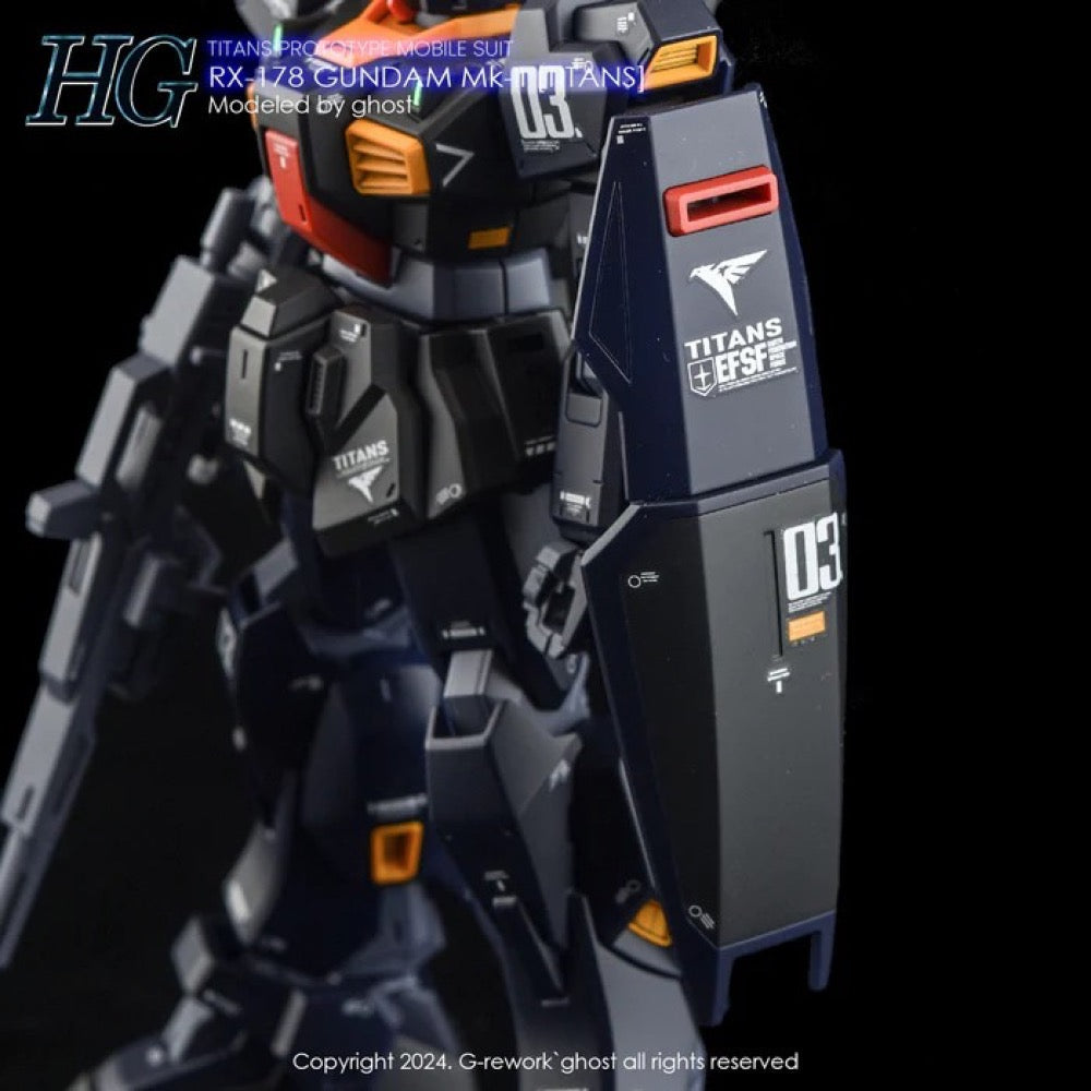 G-Rework CD-H30 Premium Decal for HG Gundam Mk-2 (Titans)