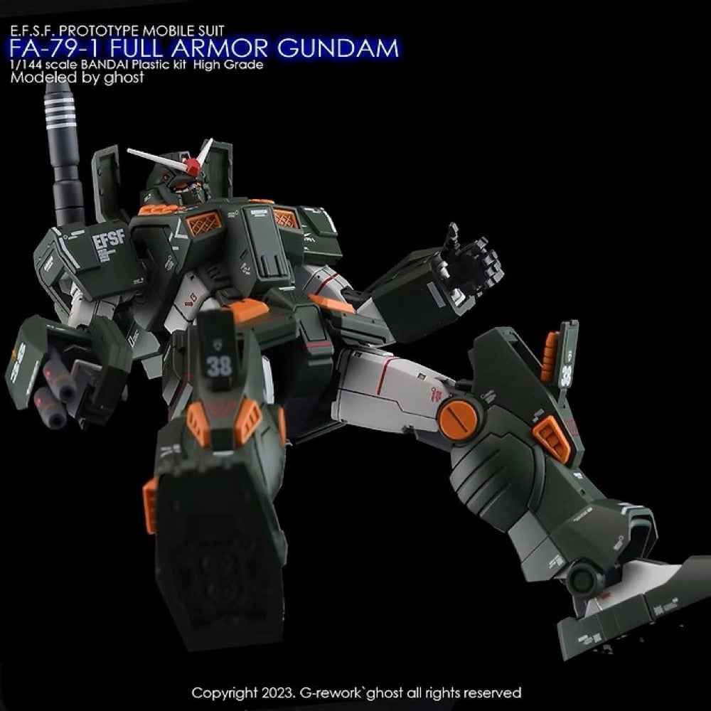G-Rework CD-HL-FA781 Premium Decal for HG FA-78-1 Full Armor Gundam