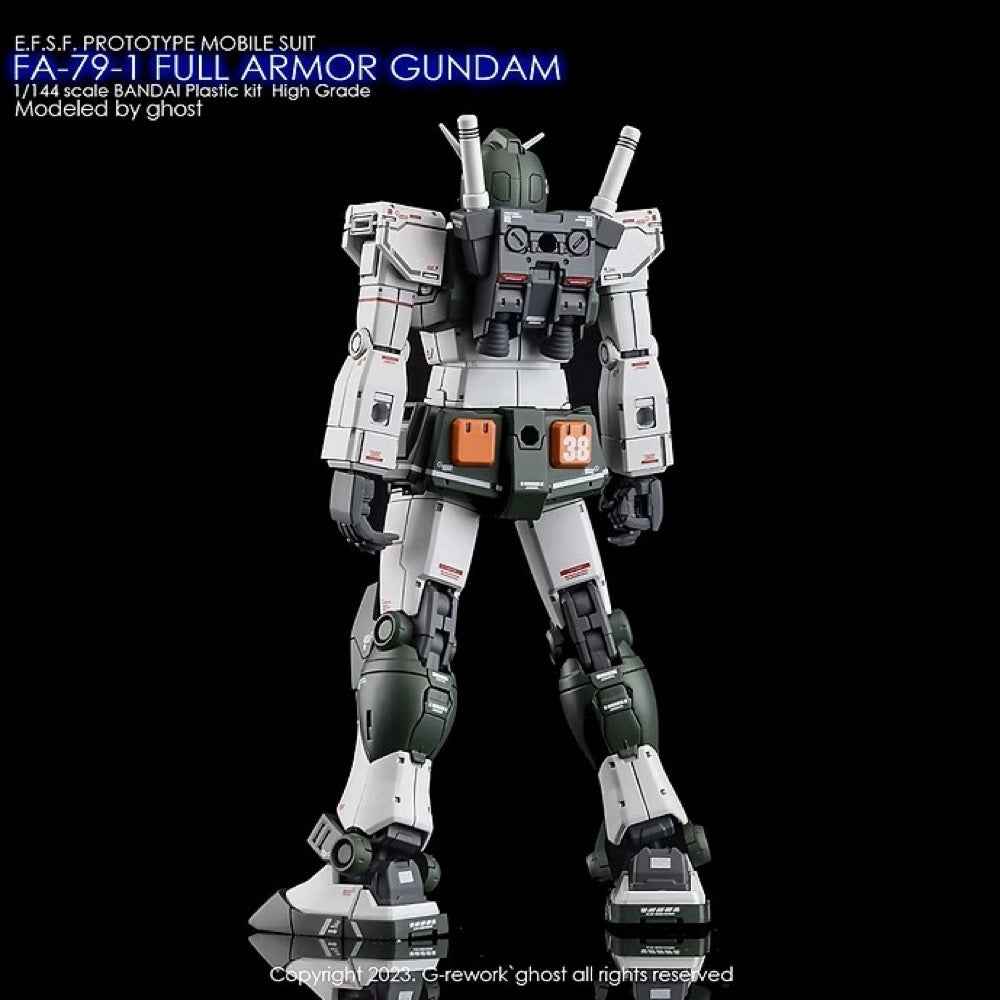 G-Rework CD-HL-FA781 Premium Decal for HG FA-78-1 Full Armor Gundam