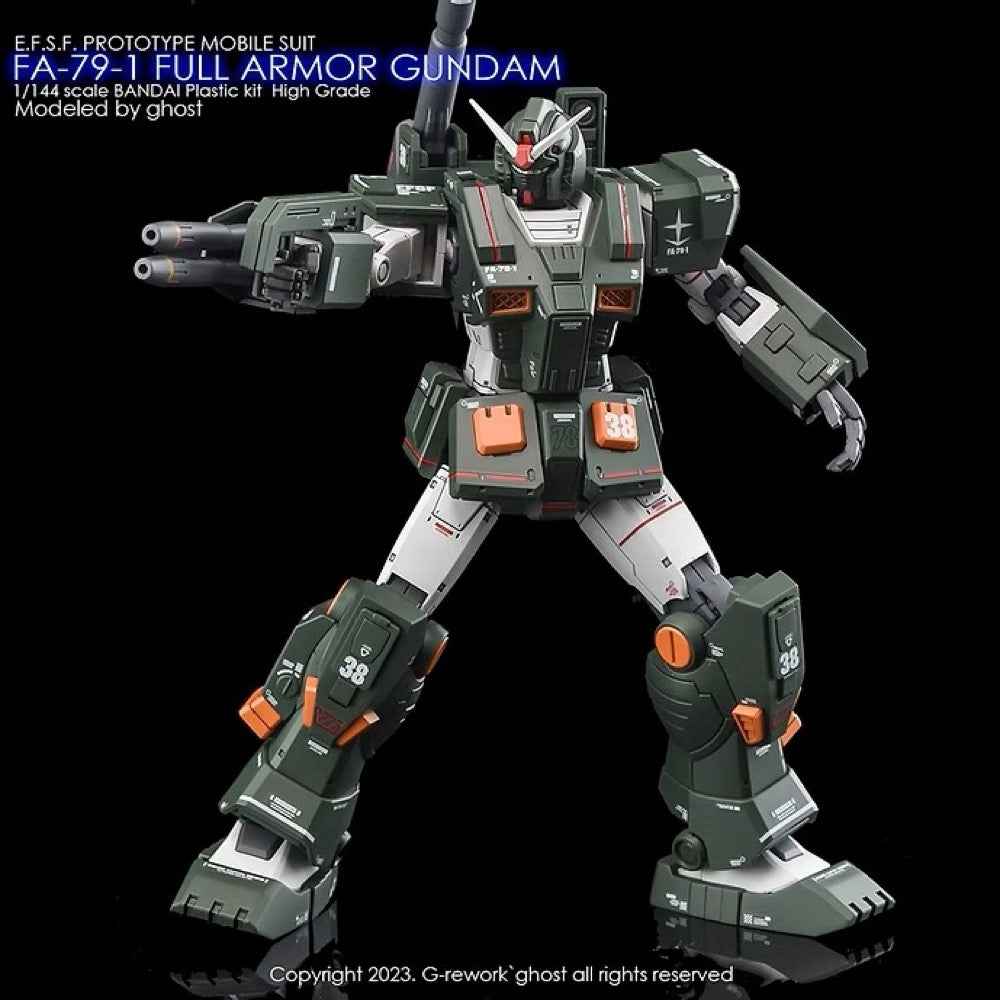 G-Rework CD-HL-FA781 Premium Decal for HG FA-78-1 Full Armor Gundam