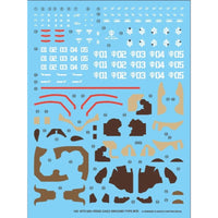 G-Rework CD-HL-HMGT Premium Decal for HG Ms-06Gd Zaku Hight Mobility Ground Type