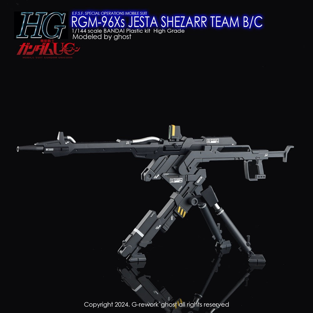 G-Rework CD-HL184 Premium Decal for HG RGm-96Xs Jesta Shezarr Type B/C