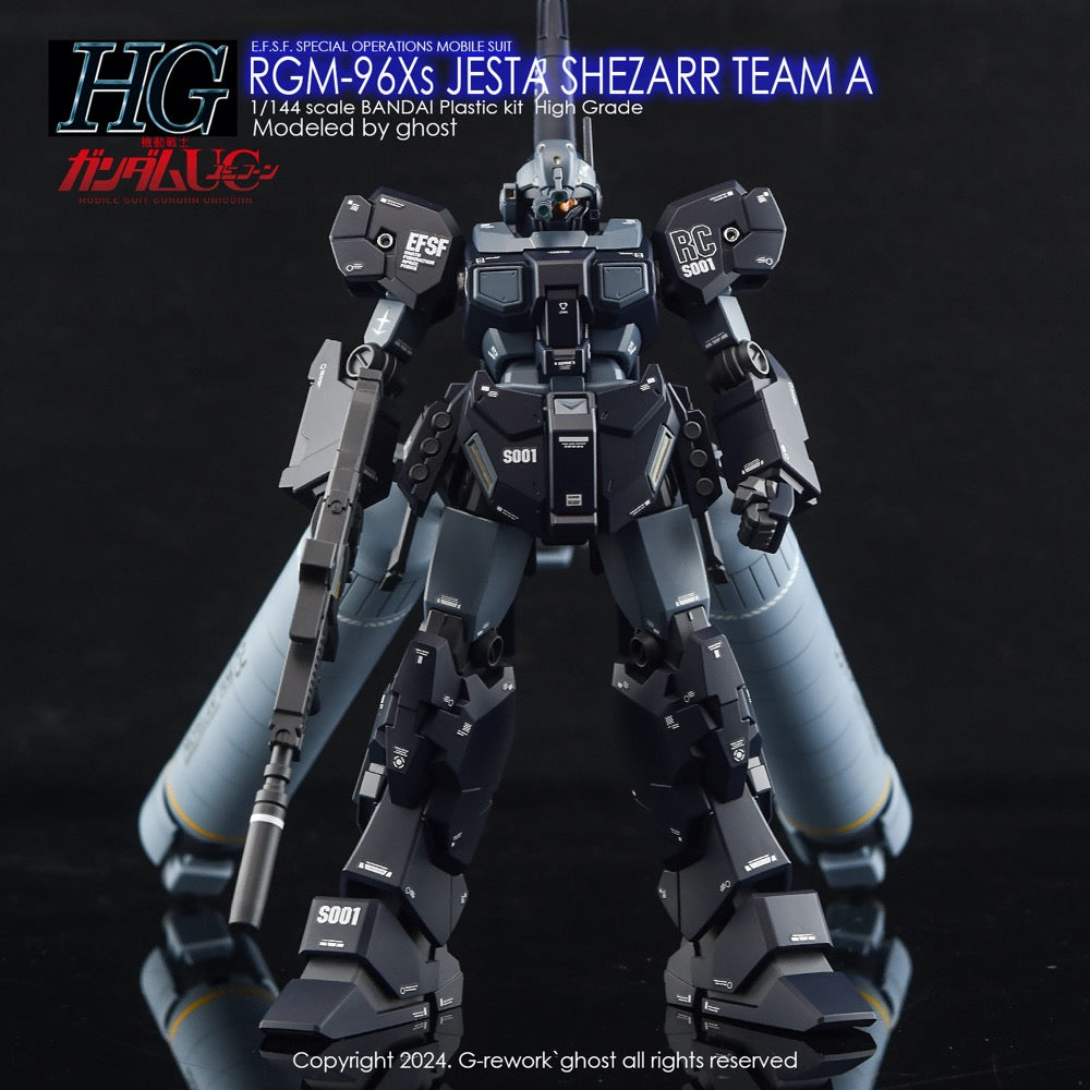 G-Rework CD-HL185 Premium Decal for HG RGm-96Xs Jesta Shezarr Type A