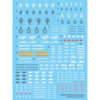 G-Rework CD-HL314 Premium Decal for HG A.O.Z Aqua Hambrabi II
