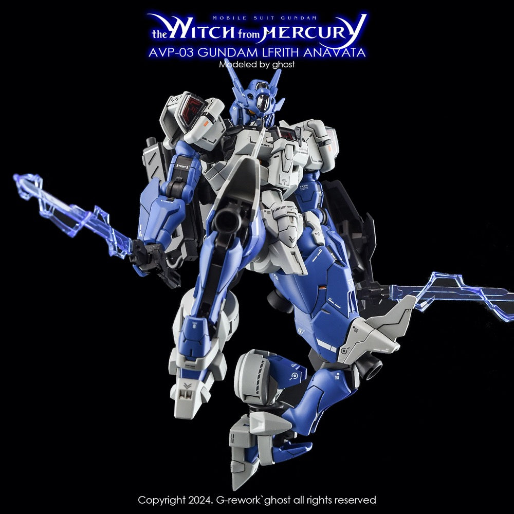 G-Rework CD-HL327 Premium Decal for HG Witch From Mercury Lfrith Anavata