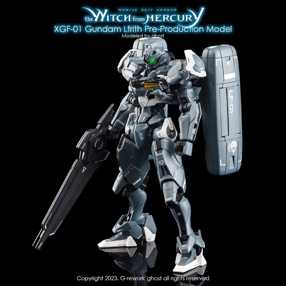 G-Rework CD-HL336 Premium Decal for HG Witch From Mercury Gundam Lfrith Pre-Production Model