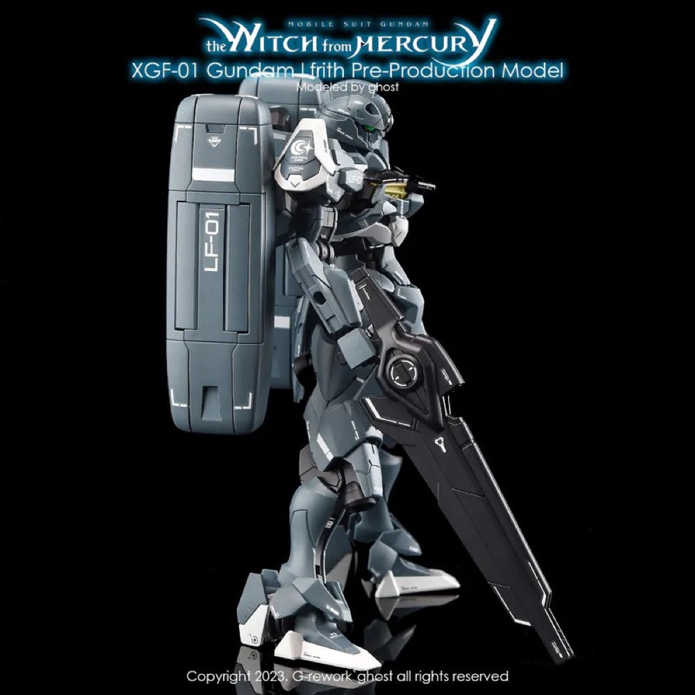G-Rework CD-HL336 Premium Decal for HG Witch From Mercury Gundam Lfrith Pre-Production Model