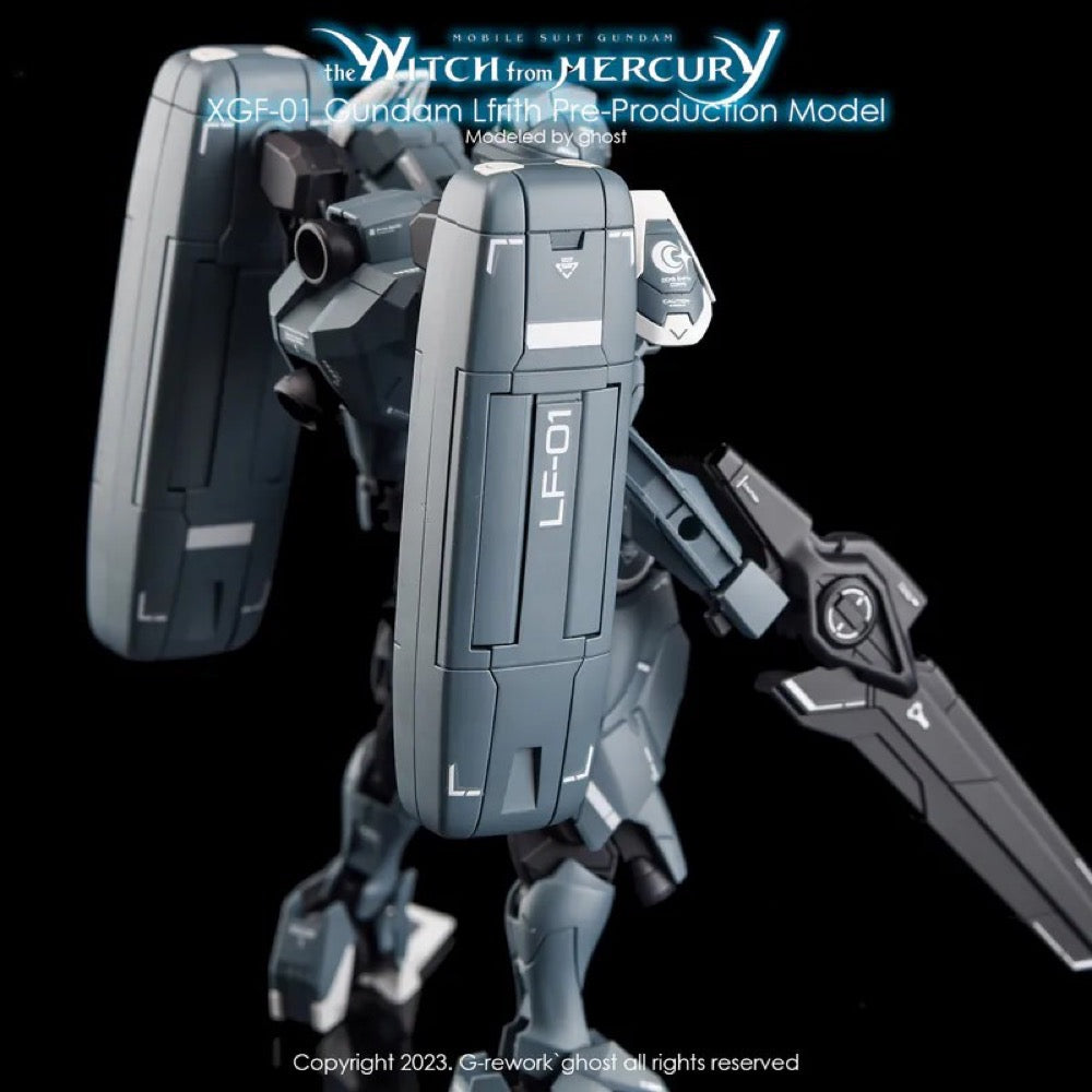 G-Rework CD-HL336 Premium Decal for HG Witch From Mercury Gundam Lfrith Pre-Production Model