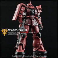 G-Rework CD-HO-01 Premium Decal for HG Origin Ms-06S Jakuii ( Char Aznable)