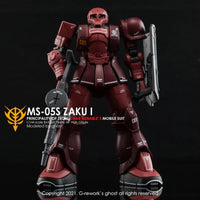 G-Rework CD-HO-13 Premium Decal for HG Origin Ms-05 Jakui ( Char Aznable)