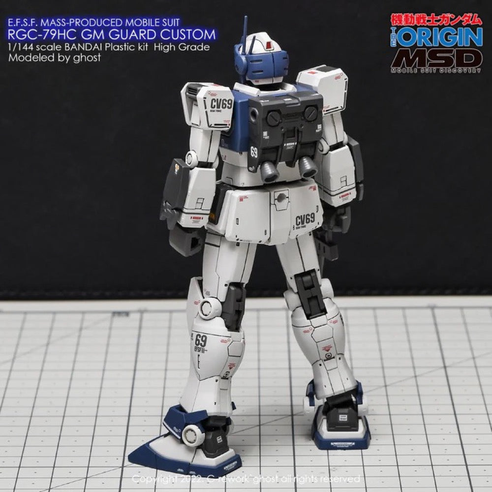 G-Rework CD-HO-22 Premium Decal for HG Gto Gm Guard Custom