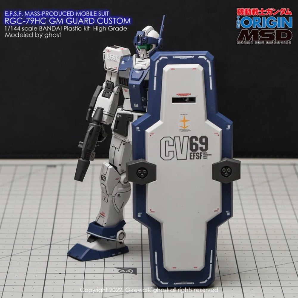 G-Rework CD-HO-22 Premium Decal for HG Gto Gm Guard Custom