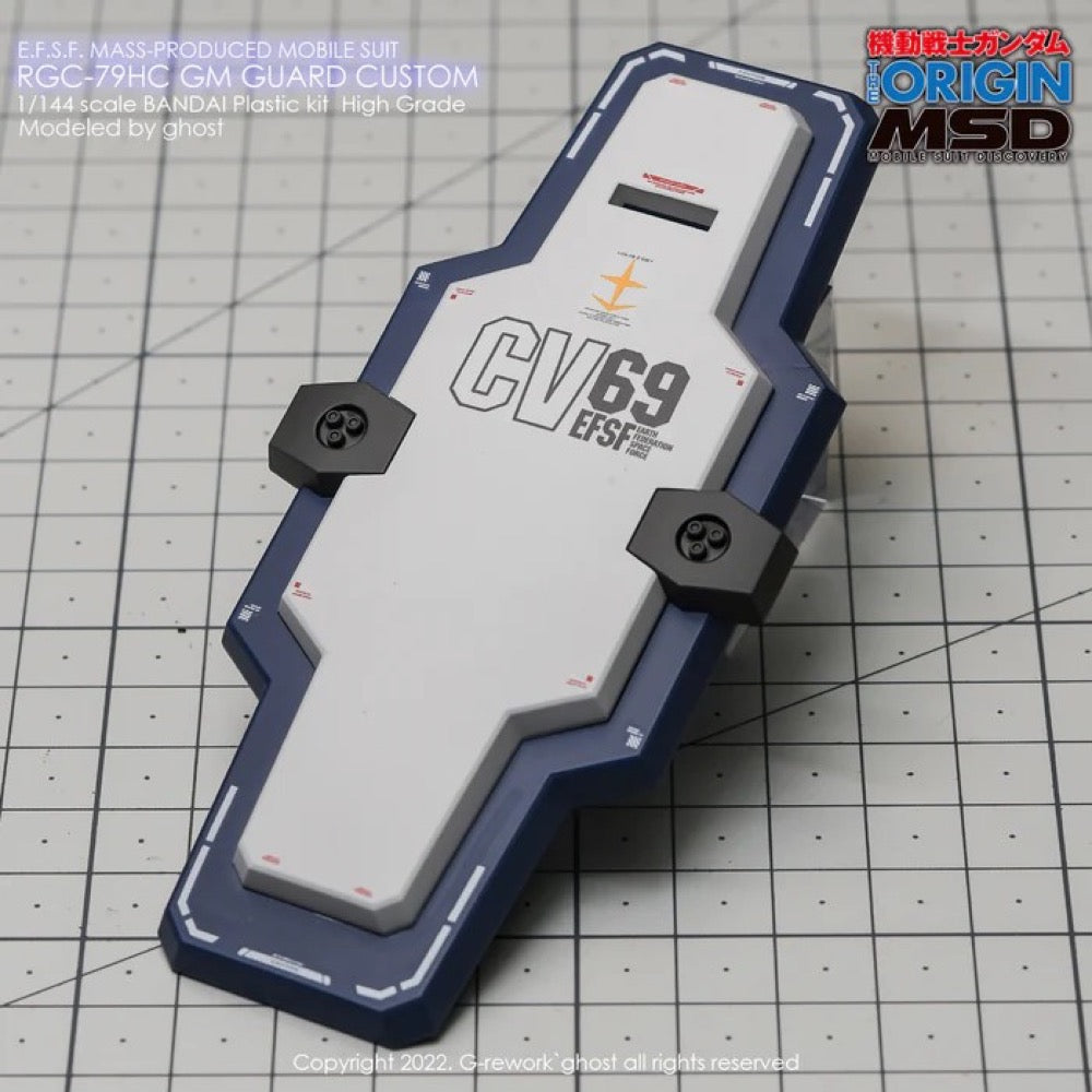 G-Rework CD-HO-22 Premium Decal for HG Gto Gm Guard Custom