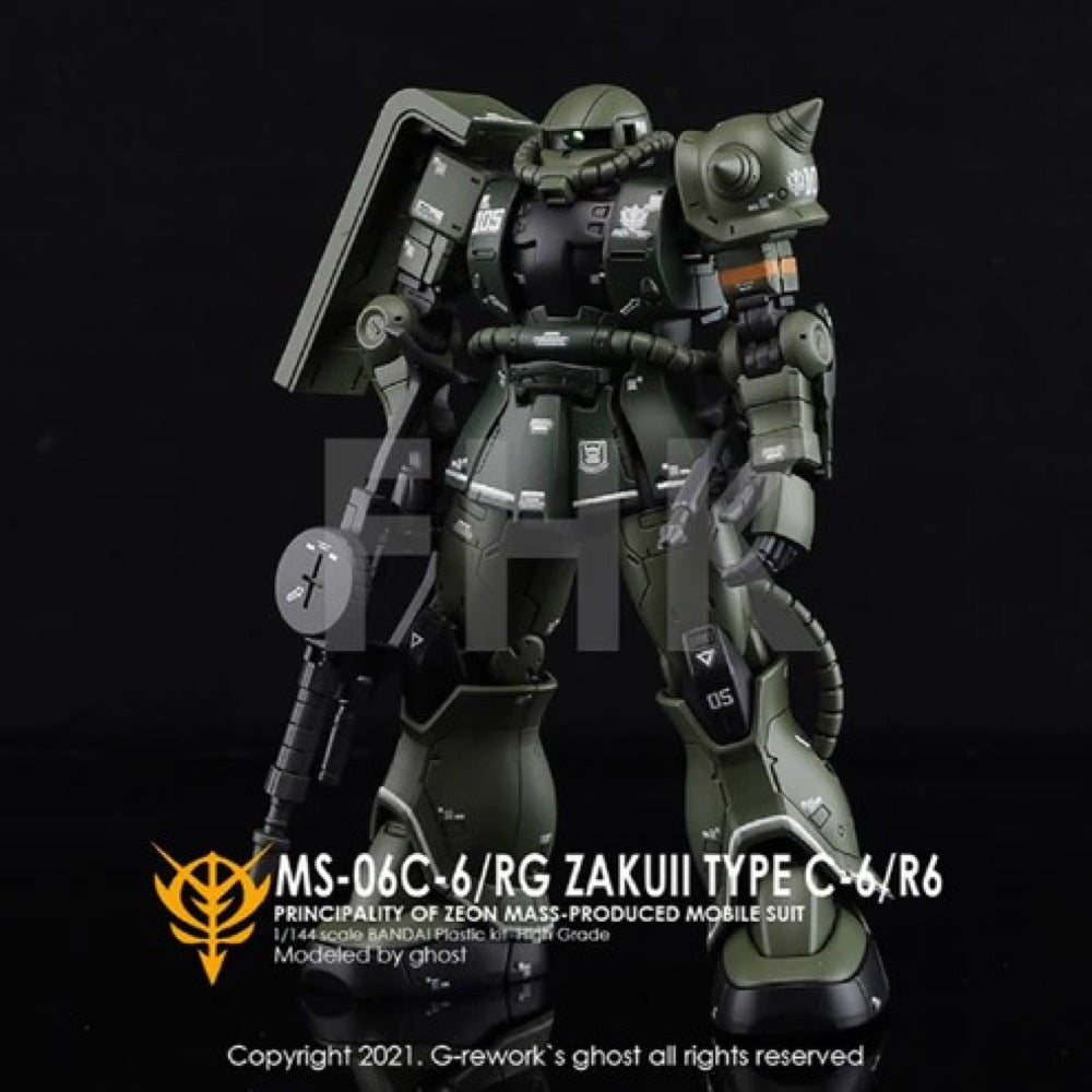 G-Rework CD-HO-25 Premium Decal for HG Origin Ms-06C Jakuii